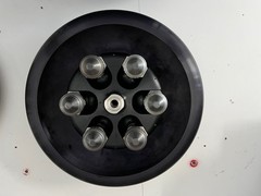 Thermo Dupont SORVALL HB-6 Rotor with 6 Buckets & 6 Caps, 13000 rpm MAX
