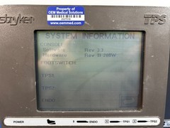 Stryker TPS Console – Vers. 3.3
