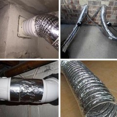 2 Aluminum Foil Tape 30mm x 10m Heat Resistant Waterproof Insulation Home Repair