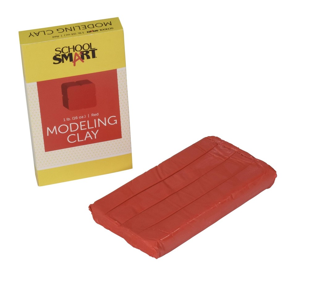Modeling Clay, Red, 1 Pound