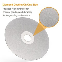 Diamond Flat Lap Disc 4″ x 5/8″ Arbor 320 Grit Grinding Wheel