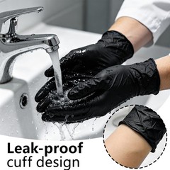 100-Pack Disposable Nitrile Gloves – U.S. Seller – Fast Shipping