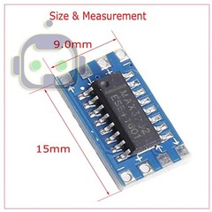 5Pcs Mini RS232 To TTL MAX3232 Converter Adaptor Module Serial Port Board