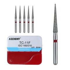 Fresas de diamante dentales para pieza de mano de alta velocidad FG 1.6MM 20 tip