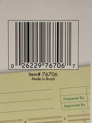 Norcom Columnar Pad 50 Sheets 6 Columns 11 x 8.5 Inches Green #76706 Non-Glare