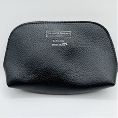 The White Company British airways black travel makeup cosmetic bag pouch