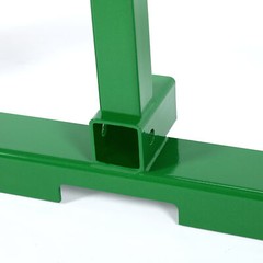 For John Deere Pallet Fork Frame Only Attachment, Rated 3,000 LB, Receiver