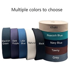 1.5 Inch Heavy Cotton Webbing 10 Yard Webbing Straps for Bags Handles,Tote Ba…