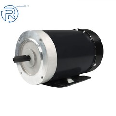 Electric Motor 2 HP 3 Phase 56C Frame 1800 RPM TEFC 230 / 460 Volt new