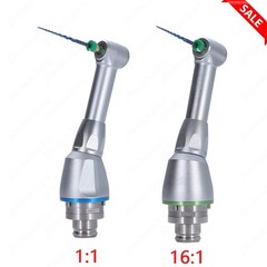 Dental Endo Motor Handpiece Push Endodontic 1:1 16:1 Reduction Contra Angle Head