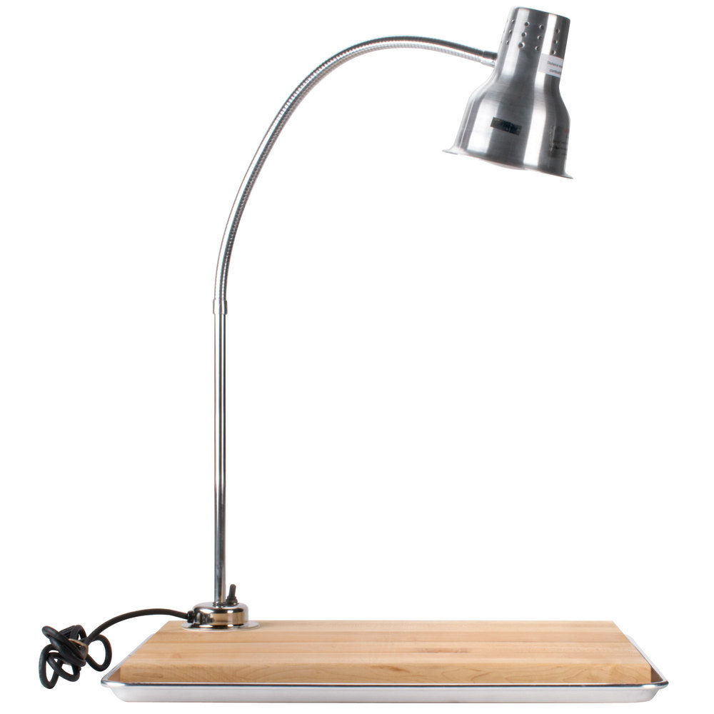 Premier Commercial Carving Station with Heat Lamp and Drip Pan Restaurant Buffet