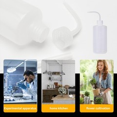 Lab Wash Bottles with Scale Markings, 8oz/250ml, Leak-Proof Squeeze Bottle wi…