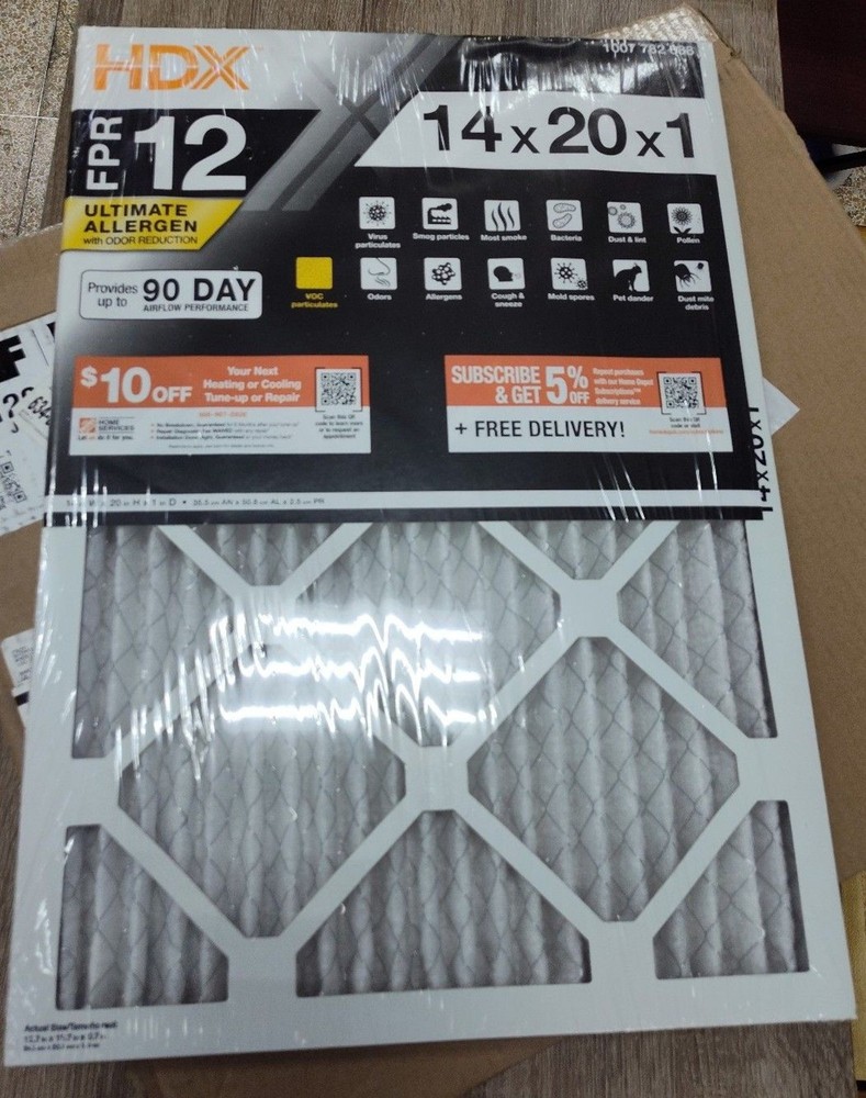 HVAC Return filter (Qty. 4)