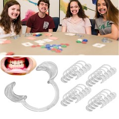 20pc Adult Large Size Dental C-Shape Mouth Opener Cheek Oral Retractors