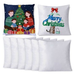15.7in x 15.7in 10pcs Plain Sublimation Blank Pillow Case Fashion Cushion Cover