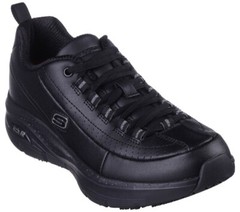 New Women’s Black Skechers SR Arch Fit Trickell II Model #108053/BLK Size 7.5