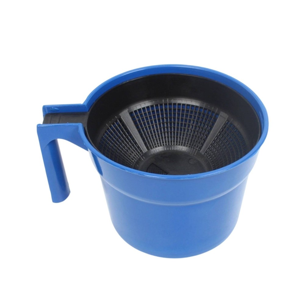Milk Strainer with Strainer Insert Open-Top for Dairy Producers, Farmers