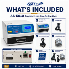 Precision Lead Free Reflow Oven (AS-5010)