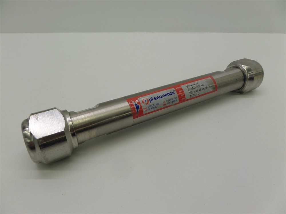 Phenomenex 00G-4374-P0 CuroSil-PFP 10u HPLC Column 250×21.20mm