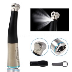 SANDENT Dental 1:1 Fiber Optic Contra Angle Low Speed Handpiece Inner Channel MX