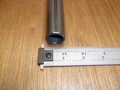 1″ OD X .76″ ID X 10″ Long .120″ Wall Low Carbon 1010 Steel Tubing Round Stock