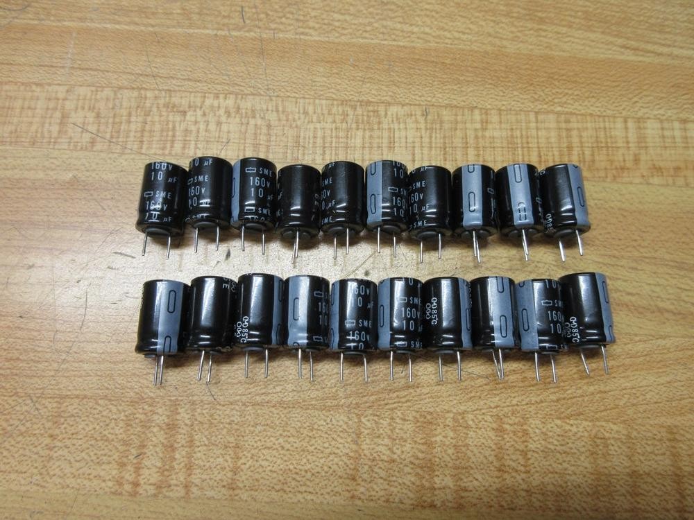 SME 160V-10UF Radial Electrolytic Capacitor 160V-10µF (Pack of 20)