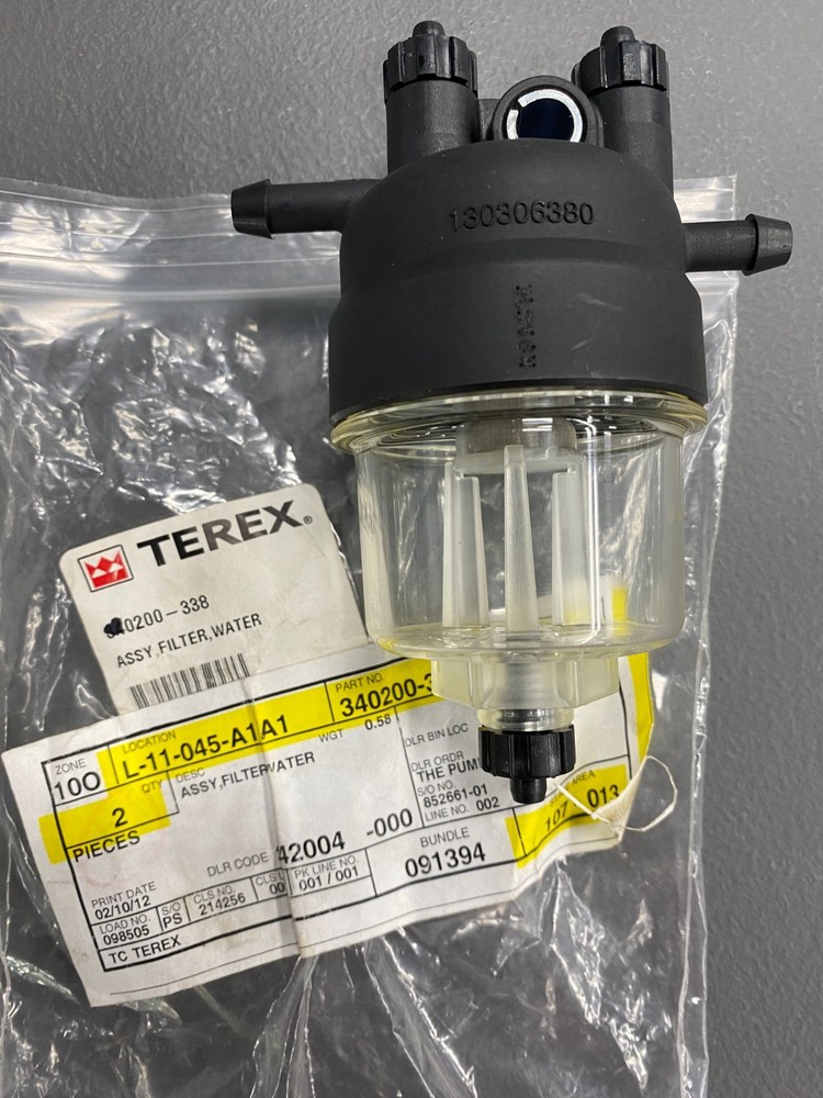ASV OEM 0200-338 Water Filter Assembly