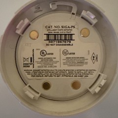Edwards EST SIGA-PS Intelligent Photoelectric Smoke Detector