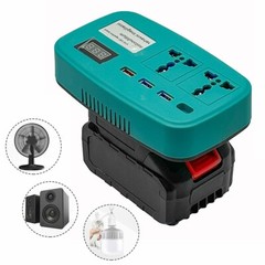 Smart 1821V Battery Inverter 21V to 110V 127V 220V USB Converter