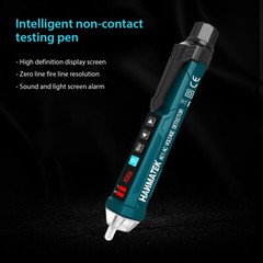 HANMATEK 12~1000V Non-Contact AC Electric Voltage Detector Pen Tester LED Light