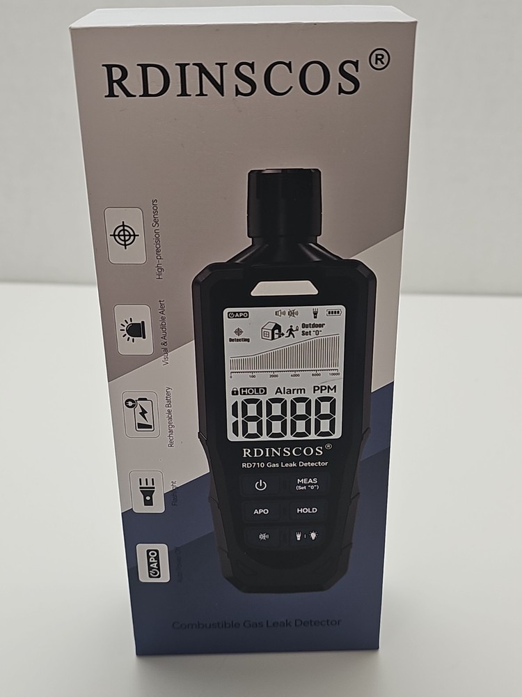 RDINSCOS RD710 Combustible Gas Leak Detector