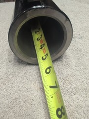 2-9/16″ Round to 2″ Round Auger Bit Post Hole Digger Adapter Conversion 7/8″ Pin