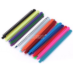 AZDENT 1000Pcs/Pack Dental Orthodontic Ligature Ties Braces Elastic Rubber Bands