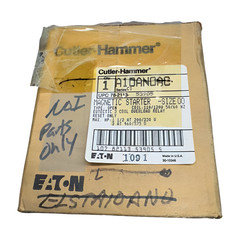Eaton A10ANO Motor Starter NEMA Size 00, Coil 120V 60Hz, 110V 50Hz *Please Read*