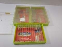 Vintage Paracraft Prepared Microscope Slides Sets 401 403 404 Sea Life Insect
