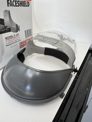 Fibre-Metal F500 Faceshield Crown 7” Eye Face Protection New Open Box
