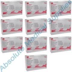 *40-Rolls* 3M Transpore Surgical Hypoallergenic Tape 3″ x 10 Yards 1527-3