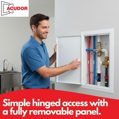 Access Panel for Drywall – Wall & Ceiling Plumbing and Electrical Hinged Acce…