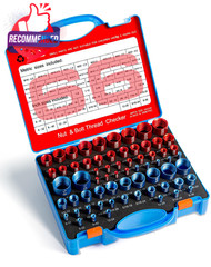 66 Nut And Bolt Thread Checker With Storage Box, Thread Checker Measuring