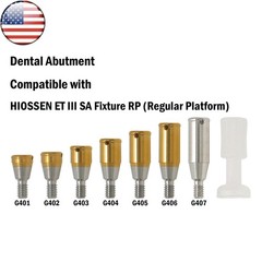 Dental Locator Abutment Attachment for Osstem Hiossen Mini Regular GH1/2/3/4/5/6