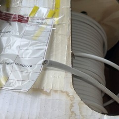 Windy City Wire 23/4P CAT6 550MHz UTP Network Cable CMP Plenum Yellow /250+