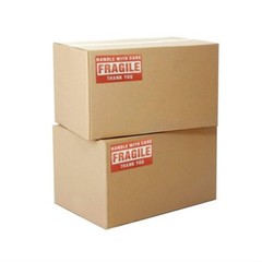 Fragile 2″x3″ Handle with Care Thank You Shipping Stickers 500 Labels Per Roll