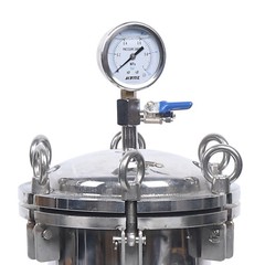 304 Stainless Steel Filter Bag Housing 150PSI High Pressure Filtration System