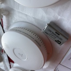 Siterlink Hardwired Smoke Alarm 6 Pack GS562A White