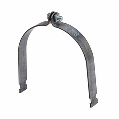 B-Line B2020PAZN 6 Inch Pre-Assembled Conduit Clamp 11 Gauge Zinc Plated Steel