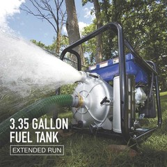 Powerhorse Trash Pump – Extended Run – 2 In. Npt – 183 GPM – 212cc 42 PSI – NEW