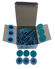BOX OF 100 GAP QC-R/O 2″ 036 ZIRC-PLUS W/GRINDING QUICK CHANGE DISC 809775-57341