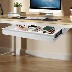 Under Desk Mounted Sliding Pull-out Drawer for Sit Stand Workstation