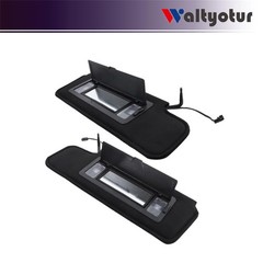 New Sun Visor Pair for Corvette C4 84-96 with Vanity Mirror LED Light 12459827