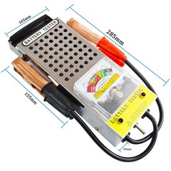 10-120A 6V 12V Automotive Battery Load Tester – Voltmeter Clamps, Alternator …